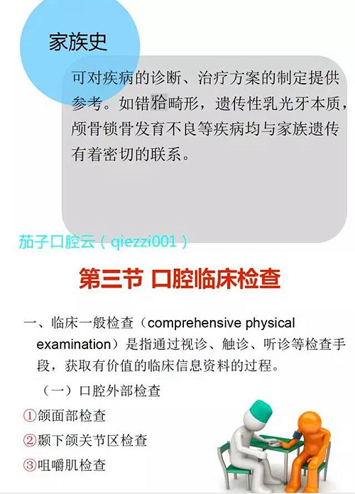	口腔修復治療中，常見臨床接診流程