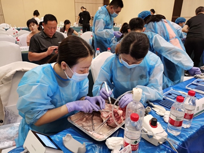 	張東星老師成都微創拔牙課實操現場展示