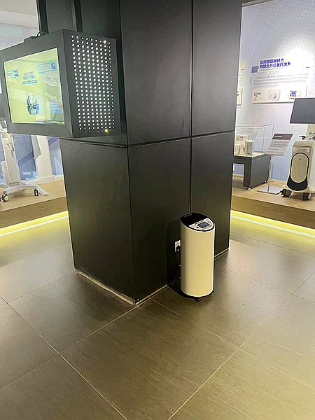 宇森醫療世界口腔器材博物館里的通力牌水路消毒儀