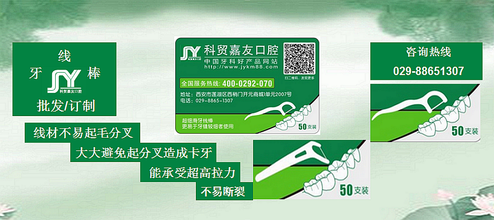 嘉友牙線棒（批發(fā)、訂制）